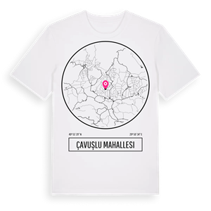 Çavuşlu Mahallesi t-shirt – ekologisk bomull t-shirt från Pinshirt