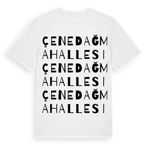 Çenedağ Mahallesi ordlek t-shirt – ekologisk bomull t-shirt från Pinshirt