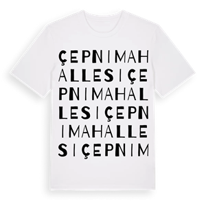 Çepni Mahallesi ordlek t-shirt – ekologisk bomull t-shirt från Pinshirt