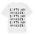 Çiftlik Mahallesi ordlek t-shirt