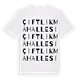 Çiftlik Mahallesi ordlek t-shirt