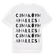 Cumaköy Mahallesi ordlek t-shirt