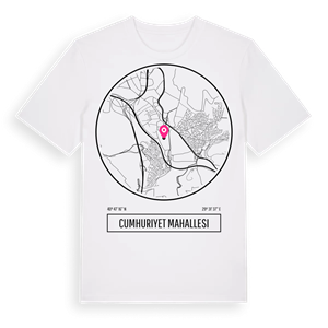 Cumhuriyet Mahallesi t-shirt – ekologisk bomull t-shirt från Pinshirt