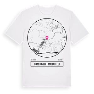 Cumhuriyet Mahallesi t-shirt – ekologisk bomull t-shirt från Pinshirt