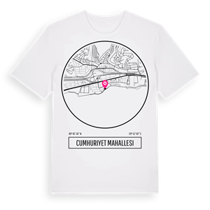 Cumhuriyet Mahallesi t-shirt – ekologisk bomull t-shirt från Pinshirt