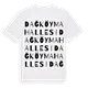 Dağköy Mahallesi ordlek t-shirt