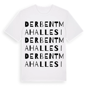 Derbent Mahallesi ordlek t-shirt – ekologisk bomull t-shirt från Pinshirt