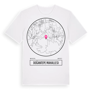 Doğantepe Mahallesi t-shirt – ekologisk bomull t-shirt från Pinshirt
