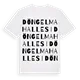 Döngel Mahallesi ordlek t-shirt