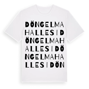 Döngel Mahallesi ordlek t-shirt – ekologisk bomull t-shirt från Pinshirt