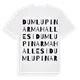 Dumlupınar Mahallesi ordlek t-shirt
