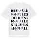 Durhasan Mahallesi ordlek t-shirt