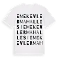 Emekevler Mahallesi ordlek t-shirt
