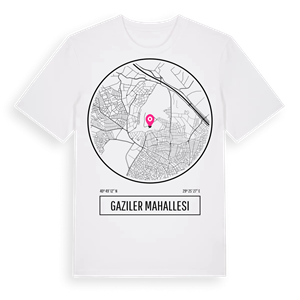 Gaziler Mahallesi t-shirt – ekologisk bomull t-shirt från Pinshirt