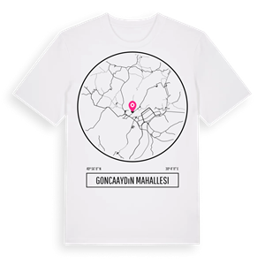 Goncaaydın Mahallesi t-shirt – ekologisk bomull t-shirt från Pinshirt