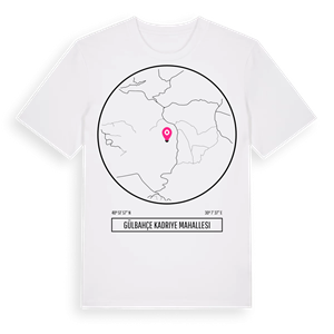 Gülbahçe Kadriye Mahallesi t-shirt – ekologisk bomull t-shirt från Pinshirt