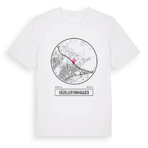 Güzeller Mahallesi t-shirt – ekologisk bomull t-shirt från Pinshirt