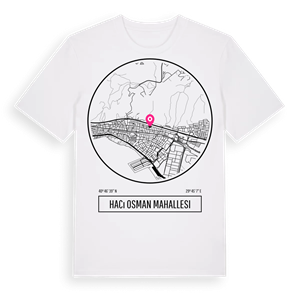 Hacı Osman Mahallesi t-shirt – ekologisk bomull t-shirt från Pinshirt