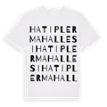 Hatipler Mahallesi ordlek t-shirt
