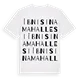 İbnisina Mahallesi ordlek t-shirt