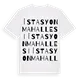 İstasyon Mahallesi ordlek t-shirt