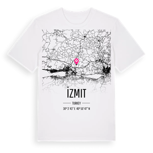 İzmit karta t-shirt – ekologisk bomull t-shirt från Pinshirt