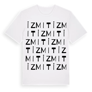 İzmit ordlek t-shirt – ekologisk bomull t-shirt från Pinshirt