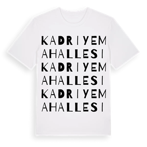 Kadriye Mahallesi ordlek t-shirt – ekologisk bomull t-shirt från Pinshirt