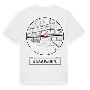 Karabaş Mahallesi t-shirt – ekologisk bomull t-shirt från Pinshirt
