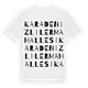 Karadenizliler Mahallesi ordlek t-shirt