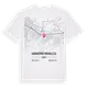 Karaköprü Mahallesi karta t-shirt