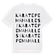 Karatepe Mahallesi ordlek t-shirt