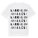 Kargalı Mahallesi ordlek t-shirt