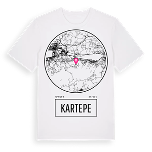 Kartepe t-shirt – ekologisk bomull t-shirt från Pinshirt