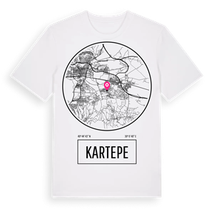 Kartepe t-shirt – ekologisk bomull t-shirt från Pinshirt