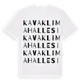 Kavaklı Mahallesi ordlek t-shirt
