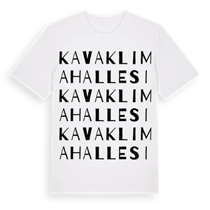 Kavaklı Mahallesi ordlek t-shirt – ekologisk bomull t-shirt från Pinshirt