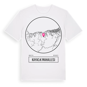 Kayacık Mahallesi t-shirt – ekologisk bomull t-shirt från Pinshirt