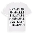 Kayapınar Mahallesi ordlek t-shirt