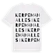 Kerpe Mahallesi ordlek t-shirt