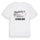 Någon i Kirazpınar Mahallesi älskar mig t-shirt