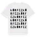 Körfez ordlek t-shirt