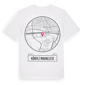 Körfez Mahallesi t-shirt – ekologisk bomull t-shirt från Pinshirt