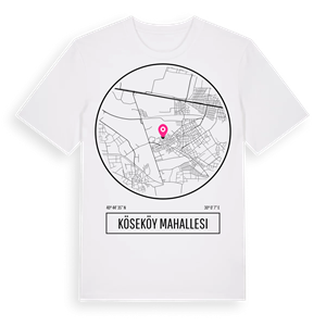 Köseköy Mahallesi t-shirt – ekologisk bomull t-shirt från Pinshirt