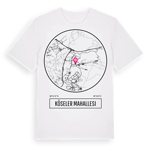 Köseler Mahallesi t-shirt – ekologisk bomull t-shirt från Pinshirt