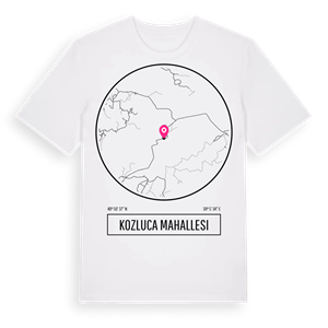 Kozluca Mahallesi t-shirt – ekologisk bomull t-shirt från Pinshirt