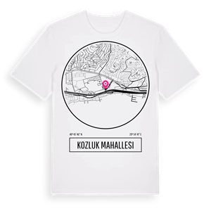 Kozluk Mahallesi t-shirt – ekologisk bomull t-shirt från Pinshirt