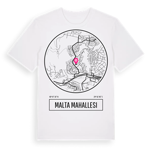 Malta Mahallesi t-shirt – ekologisk bomull t-shirt från Pinshirt