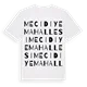 Mecidiye Mahallesi ordlek t-shirt