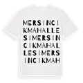 Mersincik Mahallesi ordlek t-shirt